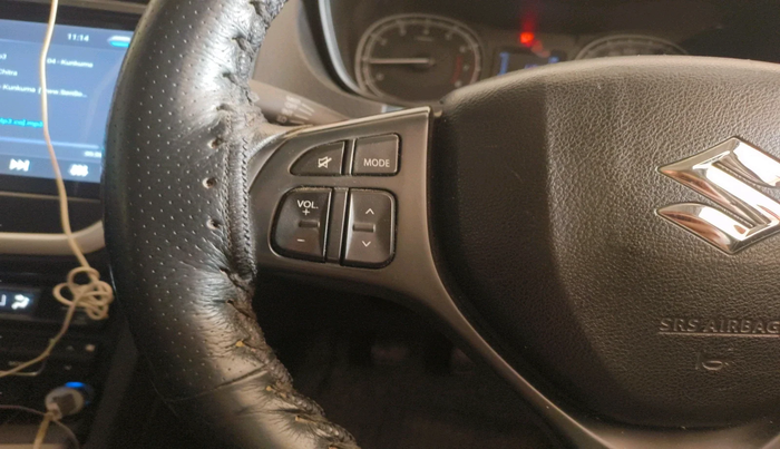 2020 Maruti Vitara Brezza VXI, Petrol, Manual, 63,949 km, interior