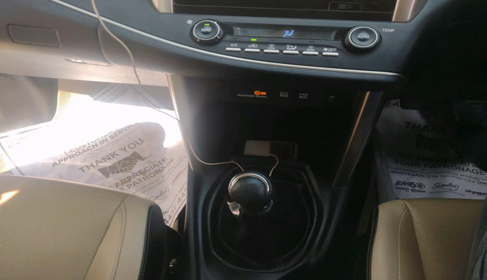 2019 Toyota Innova Crysta 2.4 ZX 7 STR, Diesel, Manual, 1,60,403 km, interior