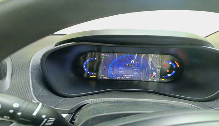 2023 Tata NEXON CREATIVE  AMT 1.2 PETROL, Petrol, Automatic, 10,395 km, interior