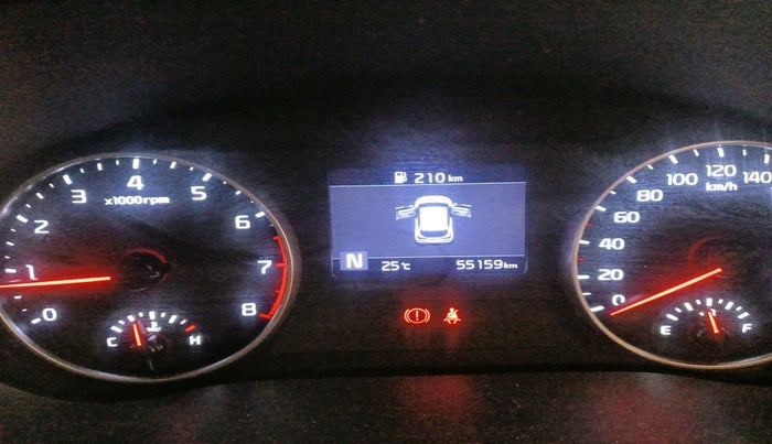 2022 KIA SELTOS HTK PLUS 1.5 IMT, Petrol, Manual, 55,159 km, interior