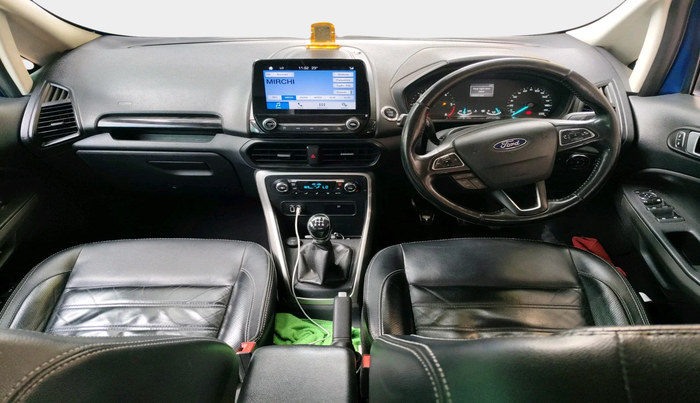 2018 Ford Ecosport TITANIUM + 1.5L DIESEL, Diesel, Manual, 1,56,881 km, interior