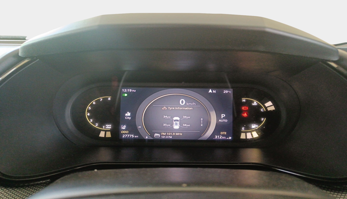 2023 Tata Safari XZA PLUS O DARK EDITION, Diesel, Automatic, 27,775 km, interior