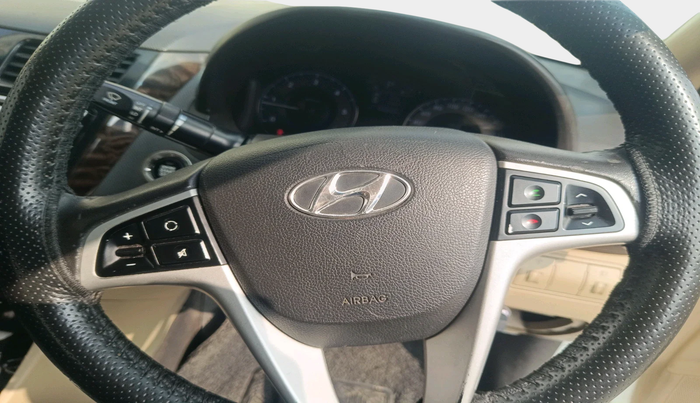 2013 Hyundai Verna FLUIDIC 1.6 CRDI SX AT, Diesel, Automatic, 94,843 km, interior