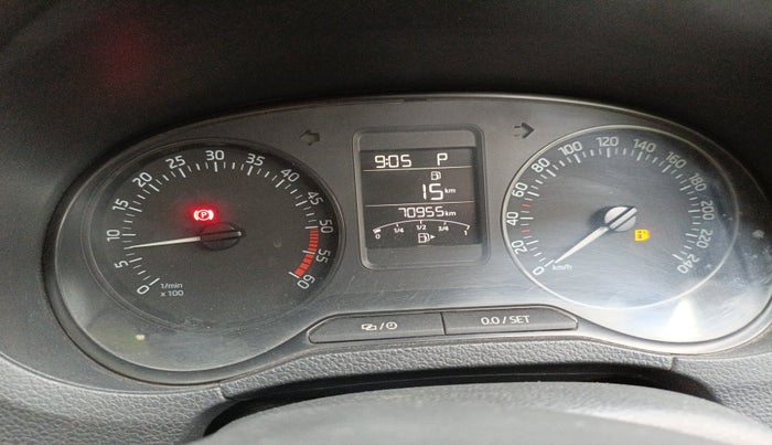 2017 Skoda Rapid STYLE 1.5 TDI AT, Diesel, Automatic, 70,955 km, interior