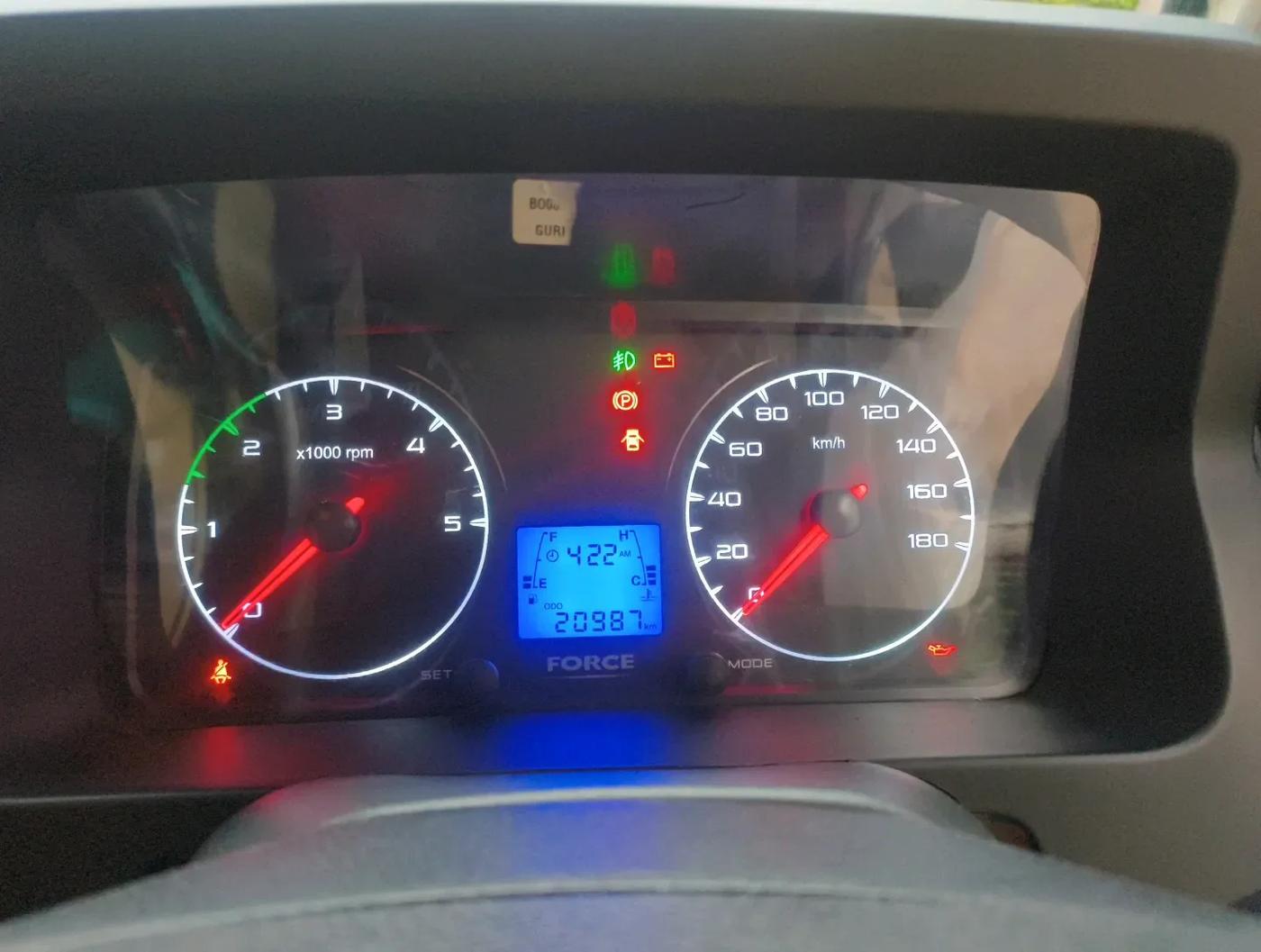2023 Force Motors GURKHA 4x4x4, Diesel, Manual, 20,987 km, interior