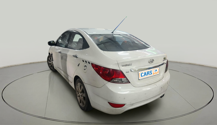 2011 Hyundai Verna FLUIDIC 1.6 CRDI SX AT, Diesel, Automatic, 1,29,169 km, exterior