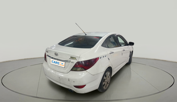 2011 Hyundai Verna FLUIDIC 1.6 CRDI SX AT, Diesel, Automatic, 1,29,169 km, exterior
