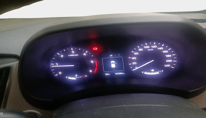 2016 Hyundai Creta SX (O) 1.6 DIESEL, Diesel, Manual, 44,346 km, interior