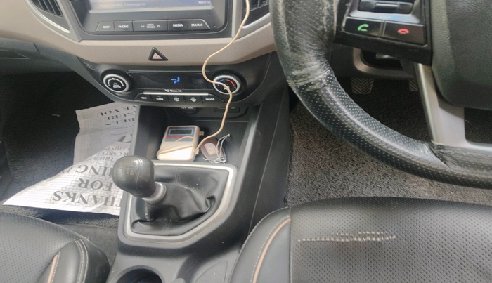 2016 Hyundai Creta SX PLUS 1.6 PETROL, Petrol, Manual, 54,616 km, interior