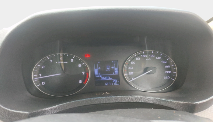 2017 Hyundai Creta SX PLUS 1.6 PETROL, Petrol, Manual, 1,27,115 km, interior