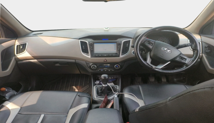 2017 Hyundai Creta SX PLUS 1.6 PETROL, Petrol, Manual, 1,27,115 km, interior