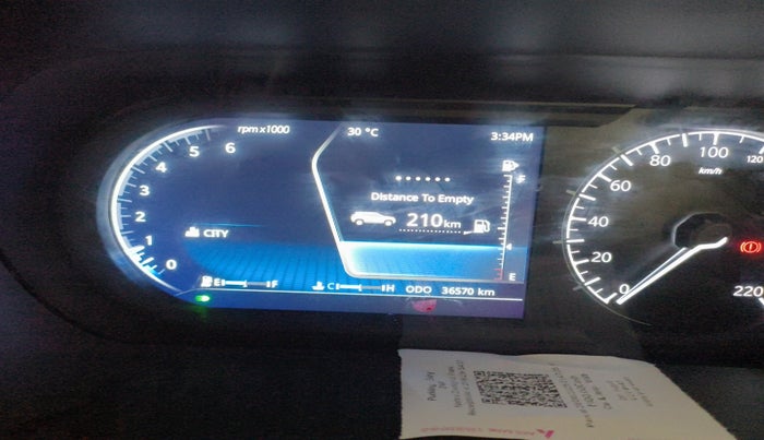 2020 Tata Harrier XZ PLUS 2.0L, Diesel, Manual, 36,570 km, interior