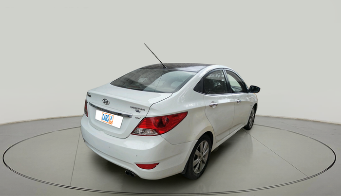 2013 Hyundai Verna FLUIDIC 1.6 CRDI SX AT, Diesel, Automatic, 1,34,722 km, exterior