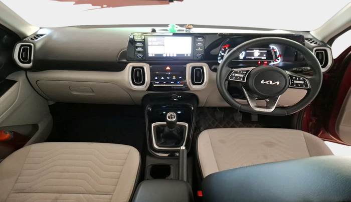 2024 KIA SONET HTX 1.5 DIESEL MT, Diesel, Manual, 5,823 km, interior