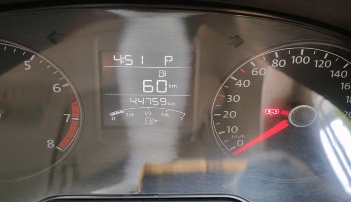 2016 Volkswagen Vento HIGHLINE PETROL AT, Petrol, Automatic, 44,759 km, interior