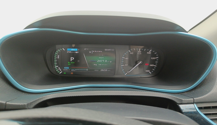 2023 Tata NEXON EV XZ PLUS LUX, Electric, Automatic, 28,259 km, interior