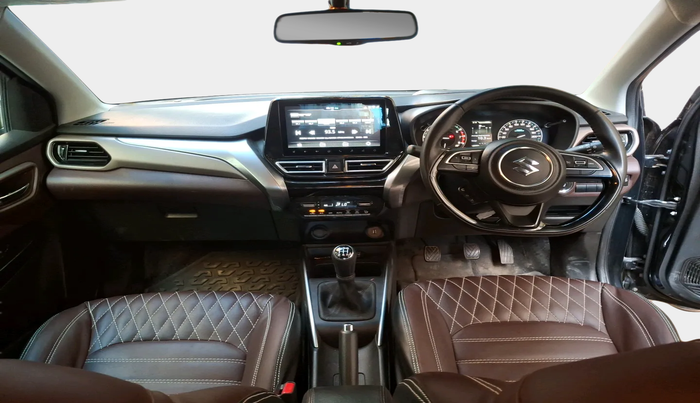 2023 Maruti FRONX ALPHA 1.0L TURBO MT DUAL TONE, Petrol, Manual, 18,700 km, interior