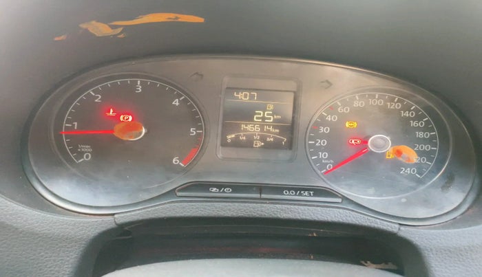 2016 Volkswagen Ameo HIGHLINE1.5L, Diesel, Manual, 1,46,614 km, interior