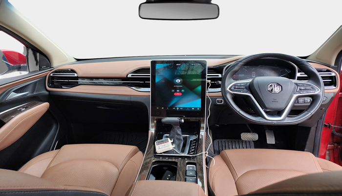 2023 MG HECTOR PLUS SAVVY PRO 1.5 TURBO CVT 7 STR, Petrol, Automatic, 14,200 km, interior