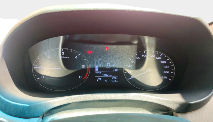 2017 Hyundai Creta SX PLUS AT 1.6 DIESEL, Diesel, Automatic, 91,753 km, interior