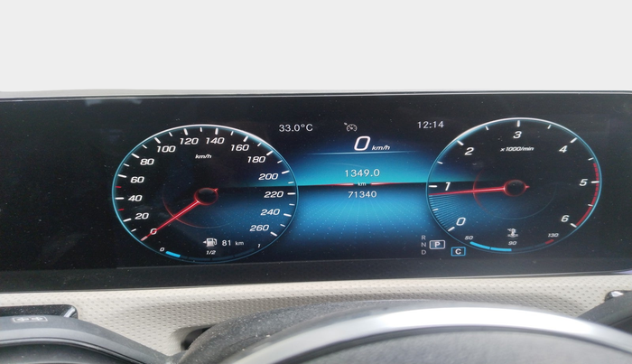2022 Mercedes Benz A CLASS LIMOUSINE A 200d, Diesel, Automatic, 71,340 km, interior