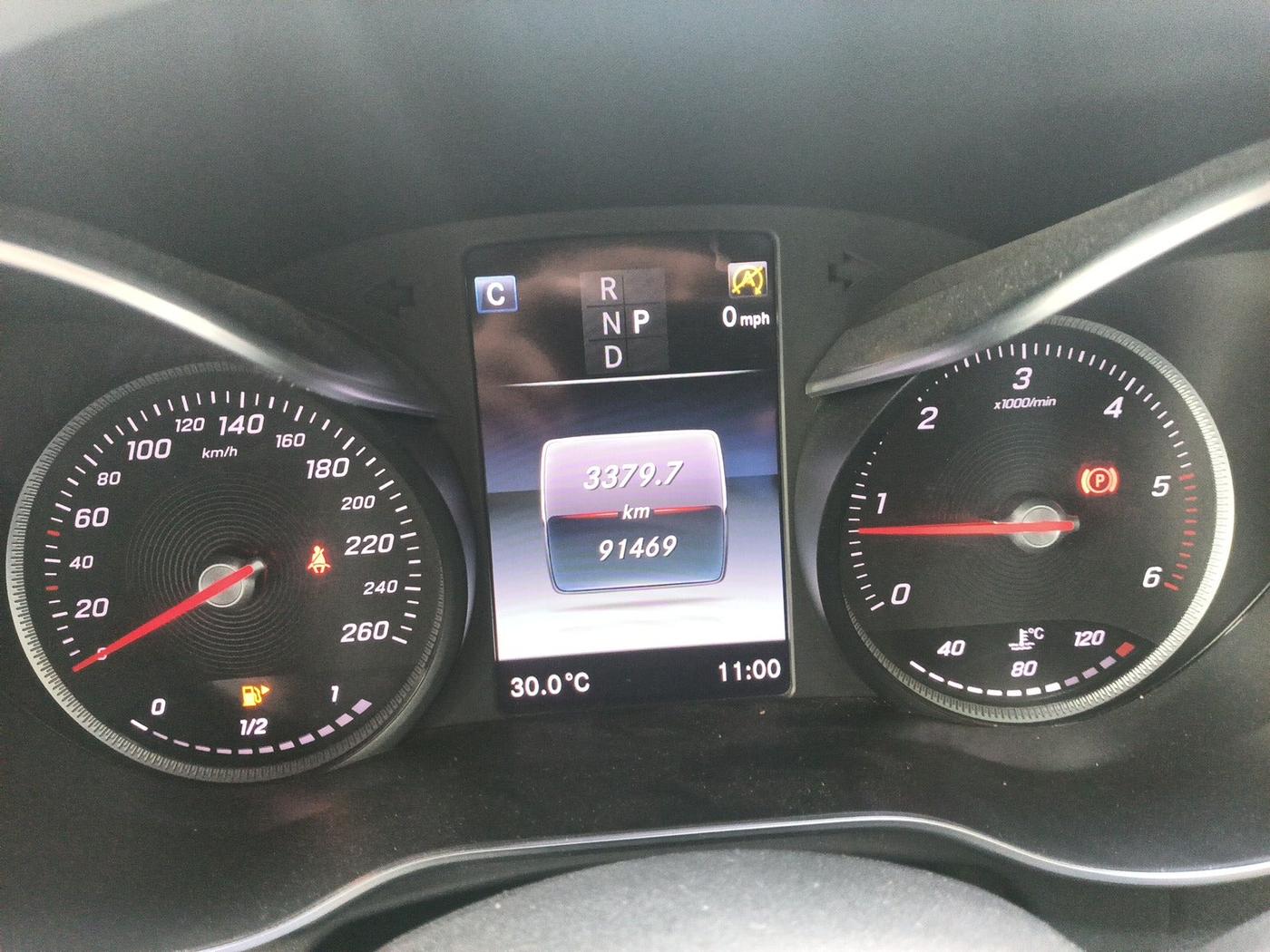 2019 Mercedes Benz GLC CLASS 220 D 4 MATIC, Diesel, Automatic, 92,000 km, interior
