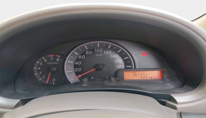 2011 Nissan Micra XV PETROL, Petrol, Manual, 1,01,771 km, interior
