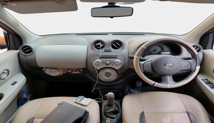 2011 Nissan Micra XV PETROL, Petrol, Manual, 1,01,771 km, interior