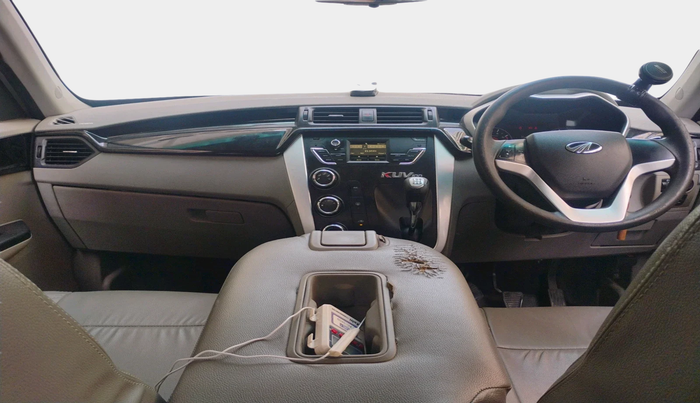2016 Mahindra Kuv100 K8 6 STR, Petrol, Manual, 82,618 km, interior