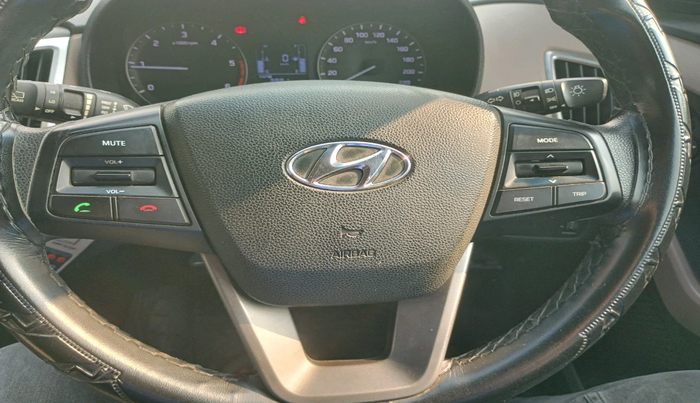 2015 Hyundai Creta SX PLUS AT 1.6 DIESEL, Diesel, Automatic, 78,288 km, interior