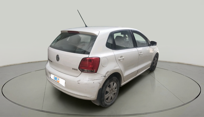 2010 Volkswagen Polo COMFORTLINE 1.2L PETROL, Petrol, Manual, 1,17,173 km, exterior