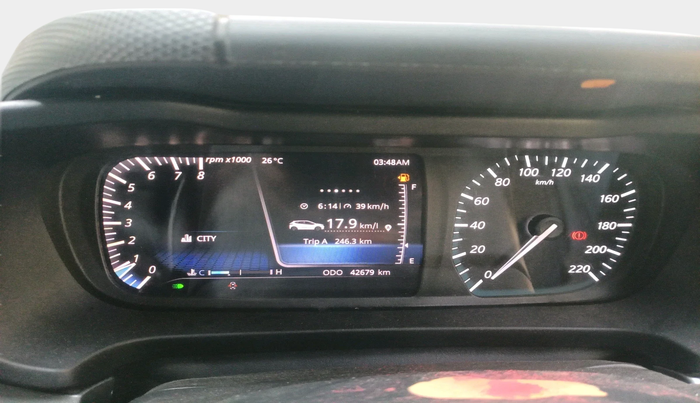 2023 Tata ALTROZ XZ + SUNROOF, Petrol, Manual, 42,679 km, interior