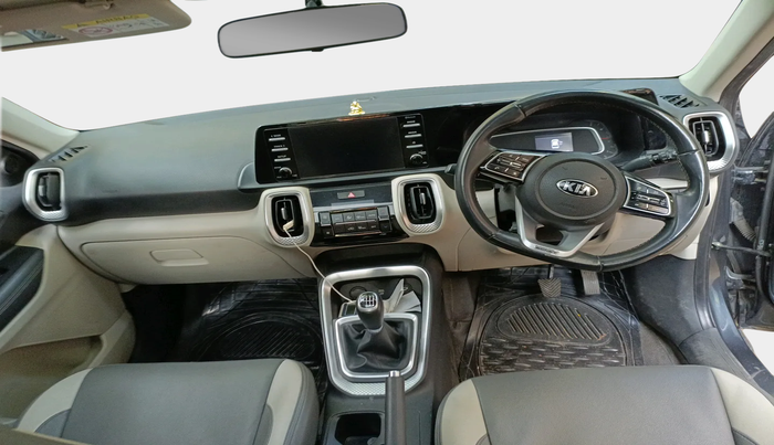 2021 KIA SONET HTX 1.0 IMT, Petrol, Manual, 44,122 km, interior