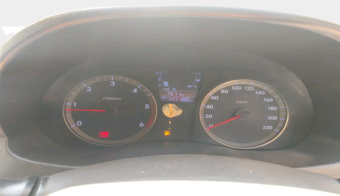 2012 Hyundai Verna FLUIDIC 1.6 CRDI EX, Diesel, Manual, 1,47,188 km, interior