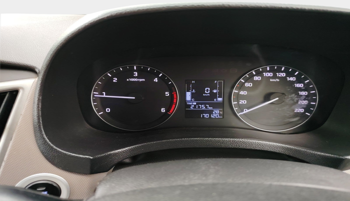 2016 Hyundai Creta SX PLUS 1.6 DIESEL, Diesel, Manual, 1,70,120 km, interior