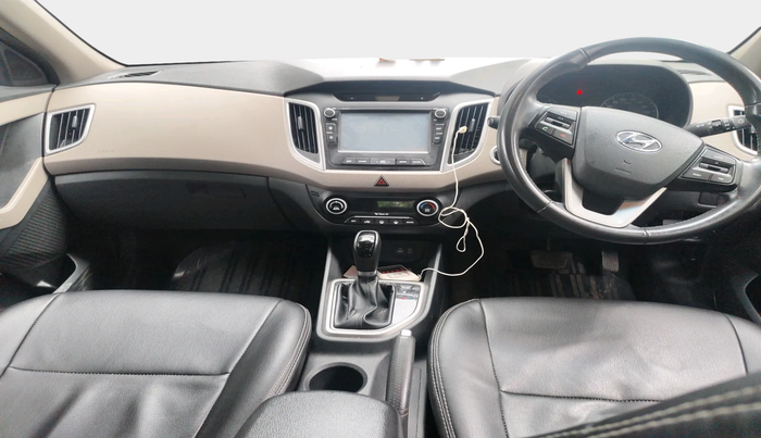 2018 Hyundai Creta SX PLUS AT 1.6 DIESEL, Diesel, Automatic, 1,79,499 km, interior
