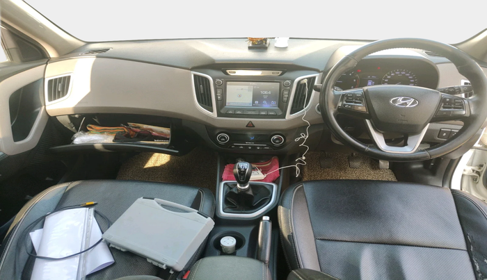 2018 Hyundai Creta SX (O) 1.6 DIESEL, Diesel, Manual, 1,58,000 km, interior