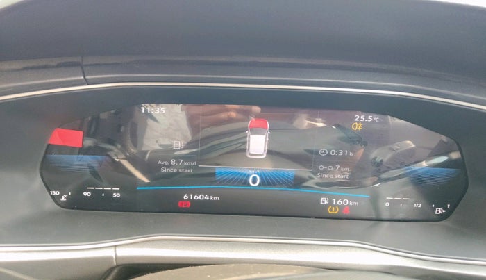 2022 Volkswagen TAIGUN TOPLINE 1.0 TSI MT, Petrol, Manual, 61,604 km, interior