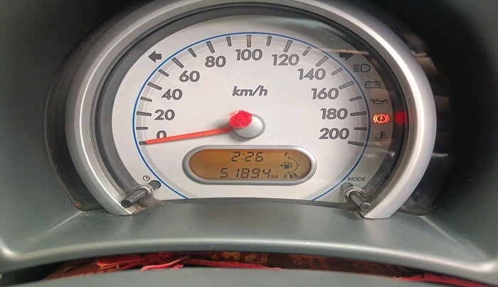 2010 Maruti Ritz VXI, Petrol, Manual, 51,894 km, interior
