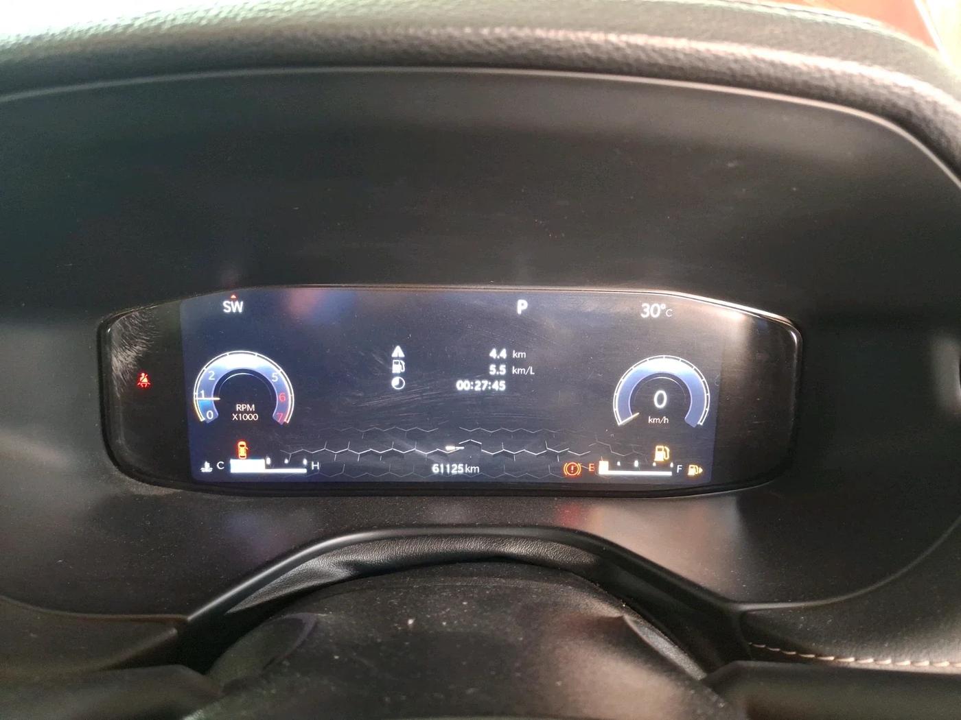 2022 Jeep Compass MODEL S (O) 1.4 PETROL DCT, Petrol, Automatic, 61,125 km, interior