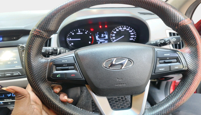 2016 Hyundai Creta SX PLUS AT 1.6 DIESEL, Diesel, Automatic, 82,953 km, interior