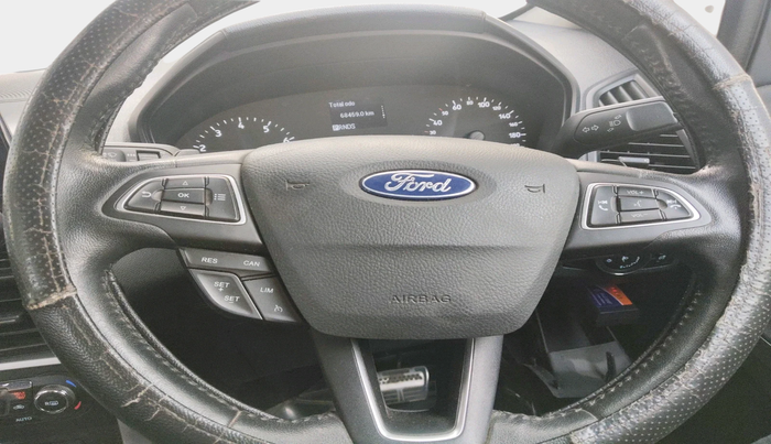 2018 Ford Ecosport TITANIUM 1.5L PETROL AT, Petrol, Automatic, 68,459 km, interior