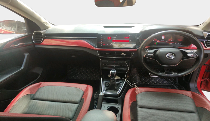 2024 Skoda KUSHAQ MONTE CARLO 1.5L TSI DSG, Petrol, Automatic, 32,704 km, interior