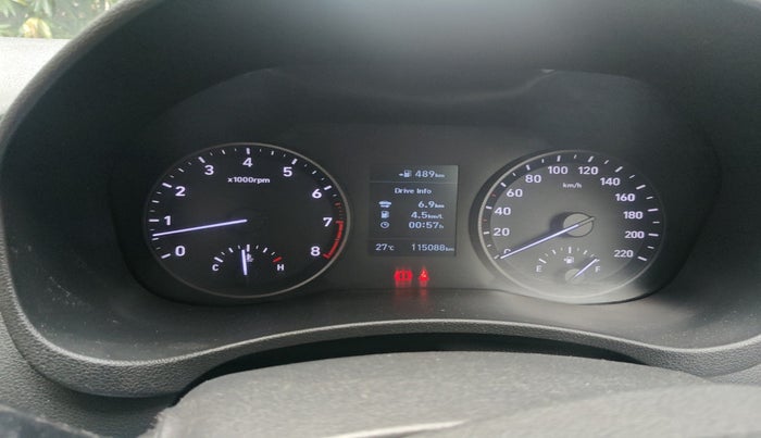 2018 Hyundai Verna 1.6 VTVT SX O, Petrol, Manual, 1,15,088 km, interior