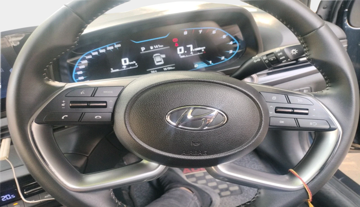 2022 Hyundai NEW I20 ASTA (O) 1.2 AT, Petrol, Automatic, 15,156 km, interior