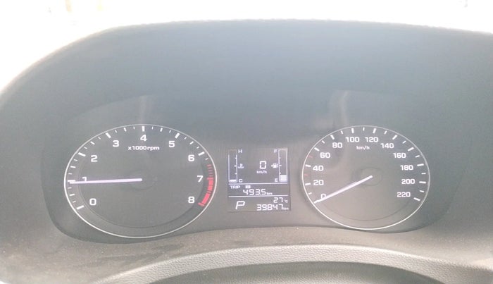 2017 Hyundai Creta SX PLUS AT 1.6 PETROL, Petrol, Automatic, 39,847 km, interior