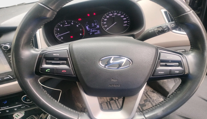 2017 Hyundai Creta SX PLUS AT 1.6 PETROL, Petrol, Automatic, 39,847 km, interior