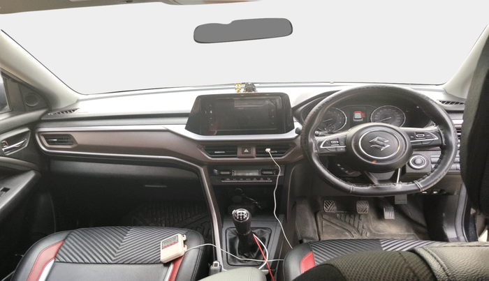 2025 Maruti BREZZA ZXI SMART HYBRID , Petrol, Manual, 12,519 km, interior