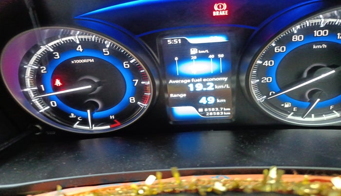 2021 Toyota Glanza G, Petrol, Manual, 28,583 km, interior