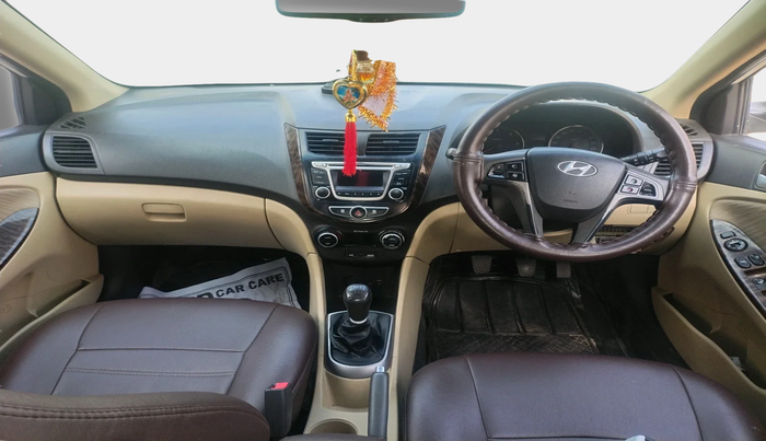 2015 Hyundai Verna FLUIDIC 1.6 CRDI S 4S, Diesel, Manual, 1,15,151 km, interior